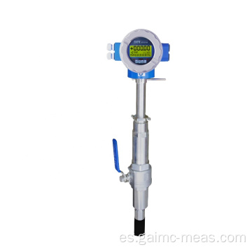 Medidor de flujo magnético de aguas residuales de inserción RS485 Modbus DC24V